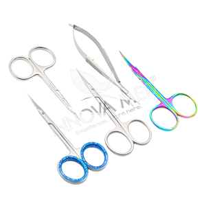 Bajo MOQ Tijeras para cutículas Manicura Primavera Acción Sharp Micro Tijeras para cutículas rusas Herramientas de cuidado personal Hecho en Pakistán - Product Image 4