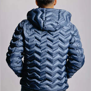 Veste en duvet d'oie pour hommes Version américaine personnalisée 700 Manteau bouffant imperméable d'hiver 2023 Vestes bouffantes de créateur à bulles - Product Image 4