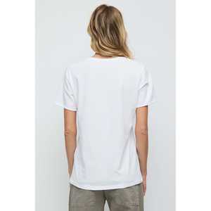 T-shirt imprimé décontracté en coton 100% - Product Image 2