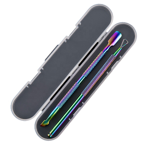 ที่ดันหนังกำพร้าสแตนเลสปลายสองด้านพร้อมกล่องเก็บ - Product Image 3