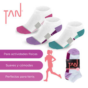 Calzado Deportivo de Caña Alta para Mujer, Paquete de 3, Sin Forro Polar - Product Image 3