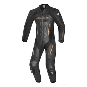 Chaqueta Deportiva de Cuero para Motociclismo, para Hombre, de Manga Larga, Impermeable, Reflectante, con Certificación CE, Resistente al Viento, para Todas las Estaciones - Product Image 1
