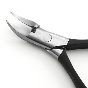 Coupe-ongles en acier inoxydable à piles, lame courbée, outil professionnel tranchant pour les doigts, usage adulte, style classique - Product Image 1