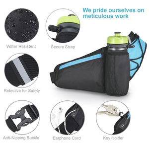 Riñoneras de Moda Unisex Personalizadas de Alta Calidad y Ecológicas para Exteriores con Cierre de Cremallera para Fitness y Viajes - Product Image 5