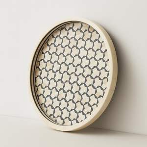 ถาดเรซิ่นแบบฝังกระดูกแฟนซีพร้อมที่จับราคาประหยัดสินค้าขายดีที่สุดผลิตในอินเดีย - Product Image 5