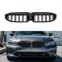 Pour BMW Série 3 G20 G21 320i 325i 330i 340i Grilles de calandre avant en fibre de carbone véritable 2019-2022