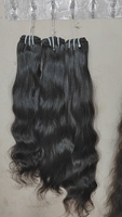Rambut India Burma Keriting Mentah Laris Manis, Kualitas Tinggi Grade 12A, Double Drawn Virgin, Kutikula Tersusun Rapi, Model Body Wave 8 Inci untuk Hair Weaving