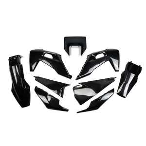 Husqvarna TE 150 2020-2023 Kit plastique avec support de phare noir Accessoires de moto - Product Image 1