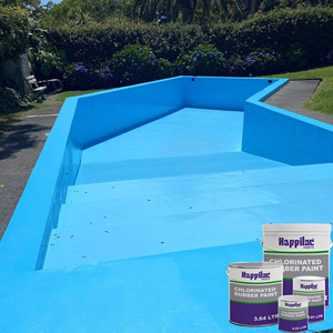 Recubrimiento líquido flexible de pintura de caucho clorado impermeable ecológico para piscinas marinas y barcos resistentes al cloro - Product Image 2