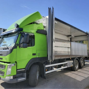 Precio de Subasta Camión Frigorífico V0lv0 FM410 6X2 Carrier con Apertura Lateral, Impulsado por GNC, Industrial, DIY, OEM, ODM, Personalizado, Soporte de 3 Años - Product Image 1