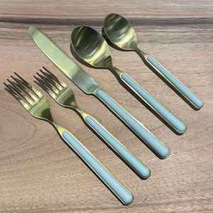 Ensemble de couverts de luxe en acier inoxydable de qualité supérieure pour la cuisine, les essentiels de la table à manger, accessoires modernes pour la maison - Product Image 4