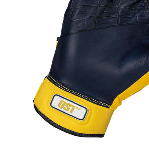Gants de frappeur de baseball Softball en cuir sur mesure de haute qualité directement en usine avec support de poignet direct du fabricant - Product Image 6