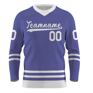 Camiseta de hockey de alta calidad, diseño de poliéster para hockey sobre hielo, camiseta de hockey sobre hielo, impresión por sublimación, logotipo bordado personalizado - Product Image 5