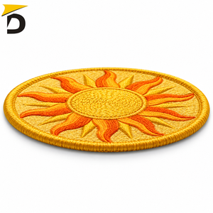 Custom <b>Velcro</b> Embroidery Patches Provide Secure Attachment Detailed Stitching And Reusable Design For Uniforms And Gear - Product Image 3