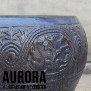 Pot de fleur et jardinières en céramique de haute qualité de taille différente personnalisés en usine pour la décoration avec logo personnalisé - Product Image 5