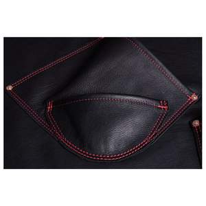 Premium Quality Heavy-Duty Industrial Welding Bib <b>Apron</b> Fire Water Proof Durable Safety Clothing Cowhide <b>Leather</b> - Product Image 6