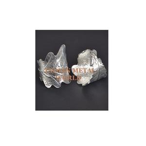 Rond de serviette de forme ronde martelé de qualité supérieure mariage et fêtes rond de serviette en métal pour toute occasion décor de table à bas prix - Product Image 5