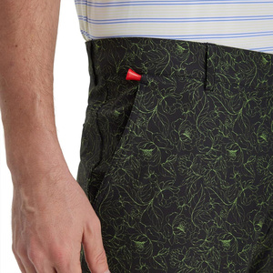 Shorts décontractés personnalisés pour hommes en tissu Oxford non tissé avec bordure en dentelle, respirants et extensibles, pour impressions artistiques, personnalisation de logo OEM et de marque pour équipes - Product Image 5