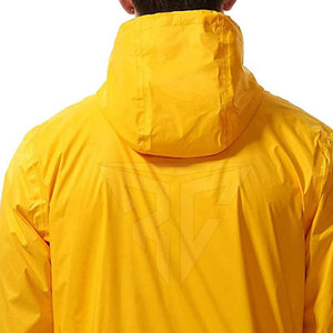 Wholesale Hooded Winter <b>Men</b> Windbreaker <b>Jacket</b> with Zipper Closure OEM Customizable High Quality Polyester - Product Image 6