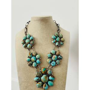 Ensemble de colliers de mode en turquoise et argent sterling Kathleen Livingston Royston - Product Image 2