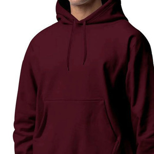 เสื้อสเวตเตอร์สวมหัวมีฮู้ดโอเวอร์ไซส์สำหรับผู้ชายเสื้อกันหนาวผ้าฝ้ายแบบสวมหัวทรงหลวมเสื้อมีฮู้ดแขนยาวลำลองแฟชั่น - Product Image 3