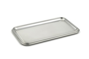Plateau rond exquis en aluminium avec technique d'émail de couleur pour les intérieurs de maison salons salles à manger ou utilisation festive - Product Image 2