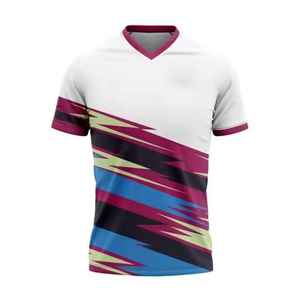 Camiseta de fútbol única, camiseta de fútbol al por mayor de alta calidad, precio barato, logotipo personalizado de su marca, camiseta de fútbol de diferentes colores - Product Image 6