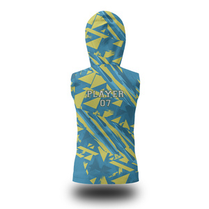 Uniformes de football unisexes confortables 7 sur 7 drapeau de haute qualité respirant et taille plus personnalisable nom de l'équipe - Product Image 3