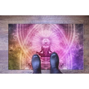 Alfombra Impresa: Diseño Moderno de Chakra y Energía para Meditación, Alfombra Suave Pequeña 3D Personalizada, Alfombra Suave No Tejida - Product Image 5