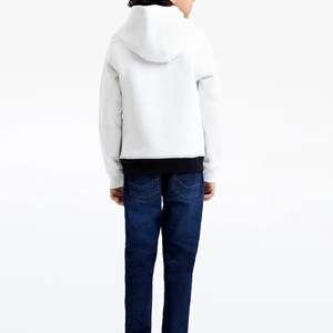 Venta al por mayor de ropa para bebés, niños, niños y niñas, Sudadera con capucha personalizada Lisa sólida, jersey para niños, sudaderas con capucha de invierno para bebés - Product Image 2