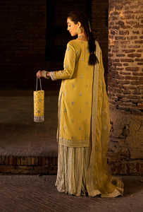 Lehenga Choli de Chifón Bordado con Abundantes Adornos, Ropa de Fiesta para Mujer, Tela Acrílica - Product Image 5