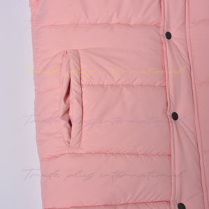 Veste bouffante personnalisée de haute qualité pour hommes grande taille capuche d'hiver fermeture éclair nouveau Design manteau chaud court pour tambour en tissu de toile extérieure - Product Image 6