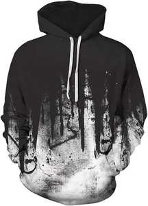 Sudadera con Capucha para Hombre, 100% Algodón, Impresión 3D, Sudadera de Invierno con Bolsillos, Atuendo Moderno, Sudadera con Capucha Estampada - Product Image 5