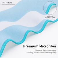 Serviette de bain et de plage pour enfant, écologique, à séchage rapide, sans sable, respirante, antimicrobienne, avec un motif imprimé mignon, pour une utilisation en piscine