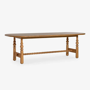 Mesa de Comedor de Café de la Mejor Calidad, Diseño de Patas de Madera de Teca Sólida para Muebles de Hogar - Hollins - Product Image 2