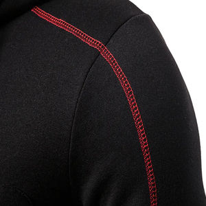 Ensemble de survêtement pour hommes respirant personnalisé de haute qualité design deux pièces coupe ajustée en gros pour les soldes d'hiver - Product Image 6