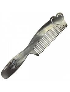 Peigne en corne de buffle artisanal personnalisé de qualité 100% artisanat naturel écologique pour la coiffure merveilleux outil de coiffure inde - Product Image 3