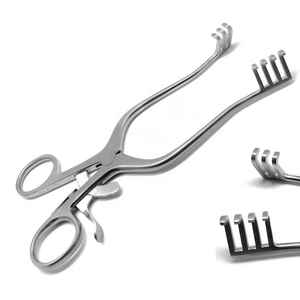 Juego de instrumentos ortopédicos Weitlaner de alta calidad Retractor de autorretención Manual de acero inoxidable Certificado CE - Product Image 1