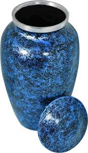 Urne funéraire moderne pour cendres d'adultes avec finition élégante, idéale pour les commémorations funéraires et les enterrements en cimetière - Product Image 2