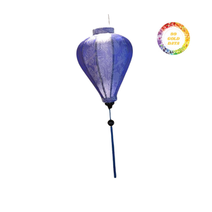 โคมไฟผ้าไหมคุณภาพสูงสวยงาม: ทำด้วยมือสีสันและดีไซน์ที่หลากหลายสำหรับของตกแต่งและกิจกรรมเวียดนามแท้ - Product Image 2