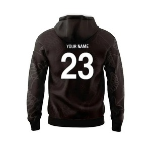 เสื้อสเวตเตอร์ผ้าฝ้ายแบบมีฮู้ดสำหรับผู้ชายเสื้อครอปแบบ400 GSM มีซิปมีฮู้ดโอเวอร์ไซส์ผลิตตามแบบได้ - Product Image 2