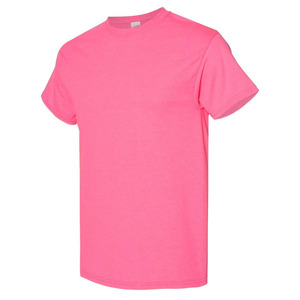 Fabricant de t-shirts Vente en gros directe stock de t-shirts simple en coton avec logo graphique imprimé sur mesure t-shirts pour hommes - Product Image 1
