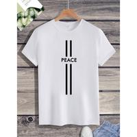 T-shirt tricoté personnalisé « Motivé, ne jamais abandonner » imprimé sur mesure 100 % polyester pour filles et garçons – Tenue d'entraînement et de compétition