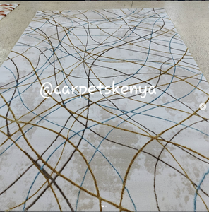 Alfombras Turcas Modernas de Polipropileno Tejidas a Máquina, Alfombras de Yute de Alta Calidad Resistentes a las Manchas, de Pelo Alto, Abstractas, para Dormitorio - Product Image 6