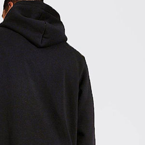 100% coton personnalisé deux pièces surdimensionné hommes imprimé survêtements couleur unie hommes personnalisé bouffée impression survêtement - Product Image 6