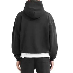 Sweat-shirts pour hommes de haute qualité 500 GSM, personnalisés, nouvelle tendance, fermeture éclair, poche kangourou pour hommes - Product Image 5