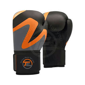 Gants de boxe en cuir de haute qualité pour hommes Gants de frappe d'entraînement en gros dans les tailles 8oz 12oz 16oz 14oz - Product Image 1