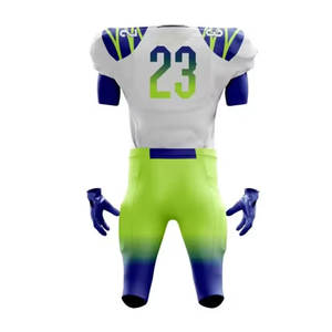 El último mejor diseño bordado camiseta de fútbol americano personalizado transpirable camisetas de fútbol para hombres - Product Image 4