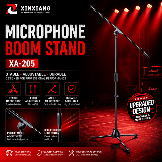 Round Base Professional Microphone Stand XA-205