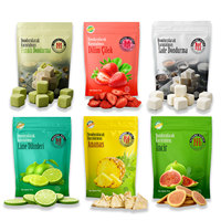 Gefreeze-droogd fruit, lange houdbaarheid, gezonde snack, noodvoorraad, outdoor camping, survivalvoedsel, natuurlijk, veilig, voedzaam